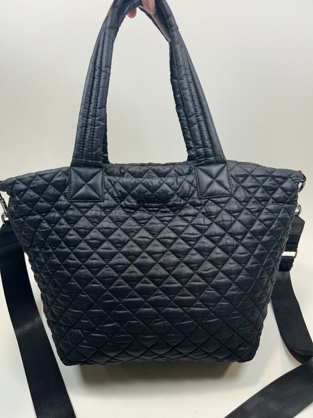 MZ WALLACE Black Large Metro Tote Travel School Gym